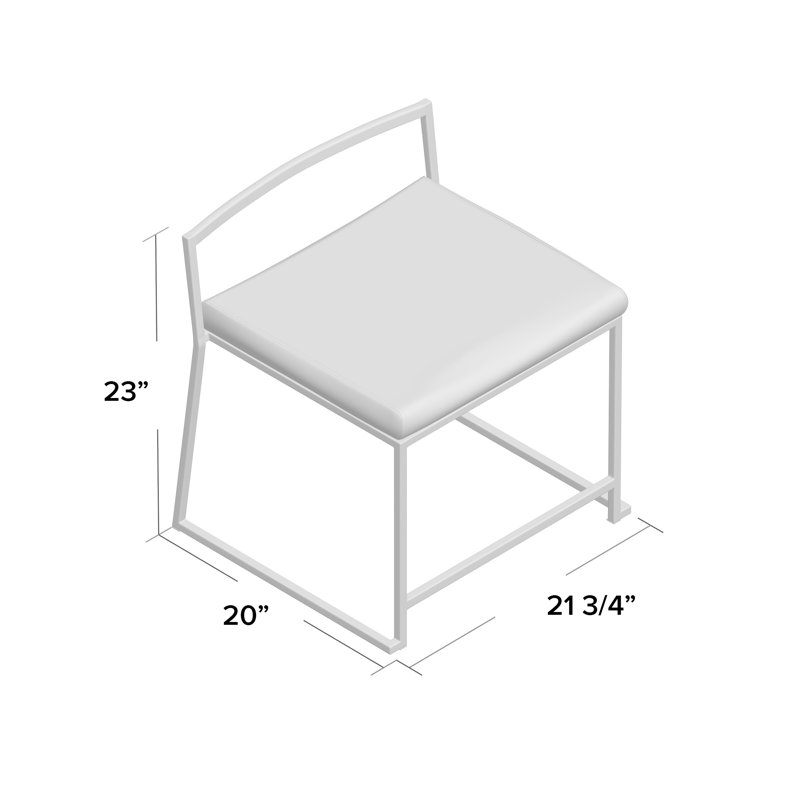 Derik 19'' H Velvet Upholstered Metal Side Chair, Blue Velvet, Silver