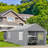 10'x20' Heavy Duty Portable Garage, Upgraded Car Canopy with Removable Sidewalls-104430367