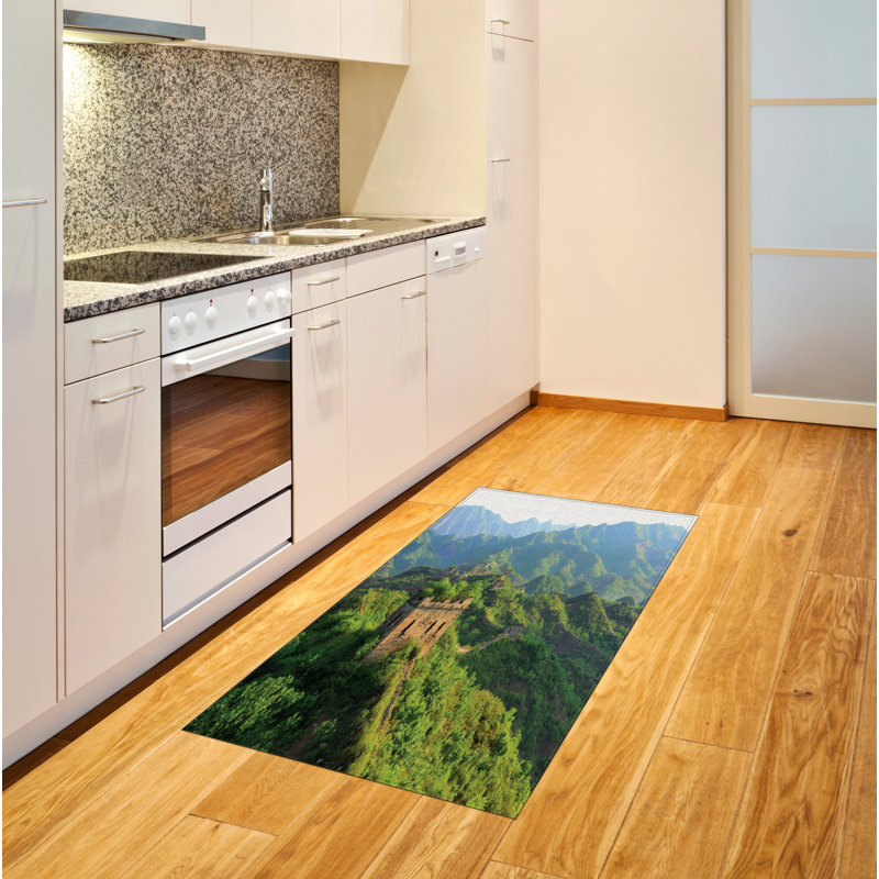 Nature High Density Long Fiber Poly Threads Decorative Area Rug Carpet, Rectangle 2'7" x 5'