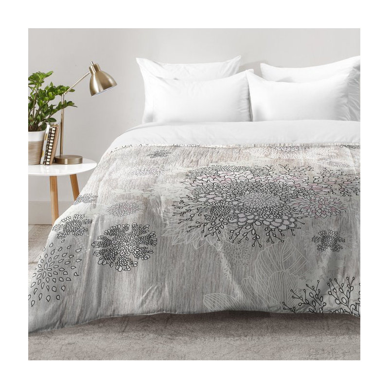 Ensemble d'édredon Winter Latte, Édredon double / grand + 2 taies décoratives sta