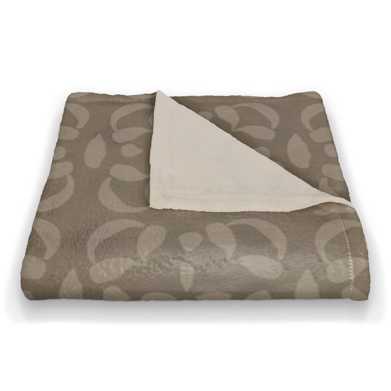 Hand Woven Throw Blanket, Brown