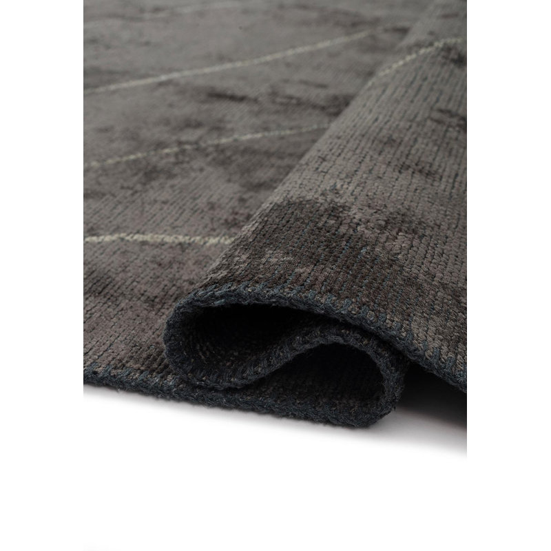 Remigia Abstract Hand Loom Indoor / Outdoor Area Rug, Rectangle 5'3" x 7'6"