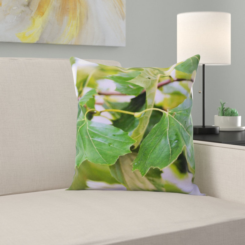 Coussin de feuilles