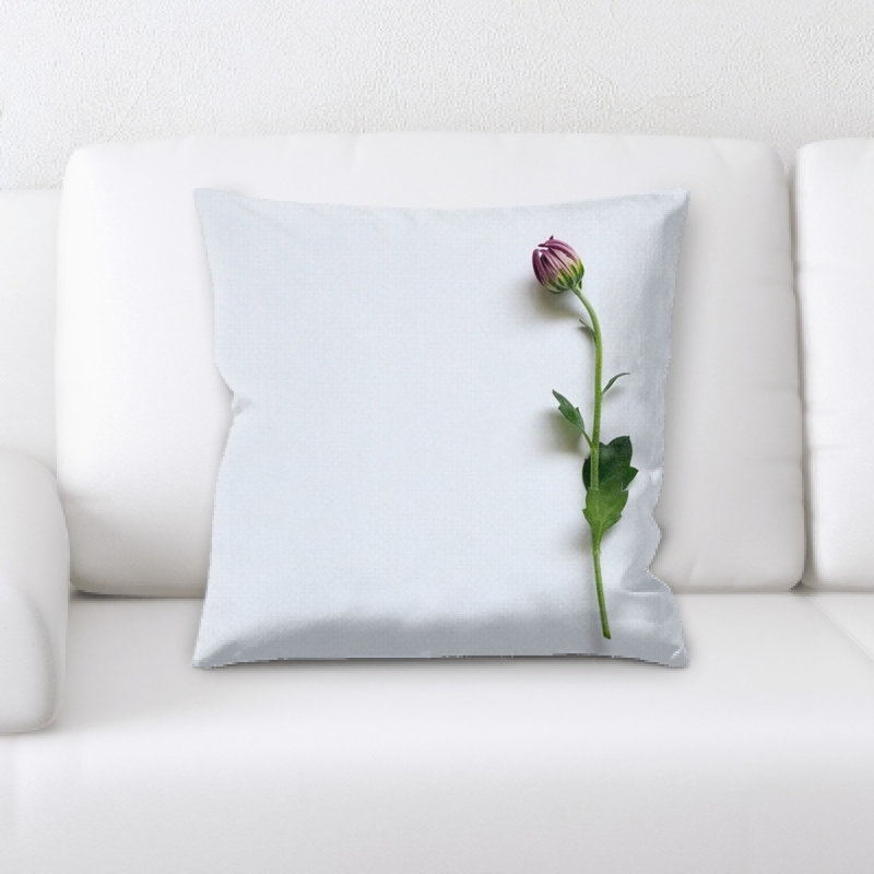 Minimalism Microsuede Reversible Throw Pillow