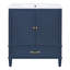 Meuble-lavabo 30 po avec lavabo style rétro