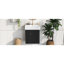 Meuble-lavabo flottant moderne de 21,6 po avec lavabo en céramique - pour les petites salles de bain, rangement à gauche-7011003
