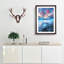 Iceland View in Abstract - Picture Frame Graphic Art Print-55769035-55769040