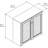 Waelder 32'' Wide 3 - Shelf Storage Cabinet-1454798298
