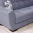 Upholstered 93.5'' Sleeper Sofa-1861842378