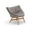 Mbrace Outdoor Teak Lounge Chair-78343791-78343790