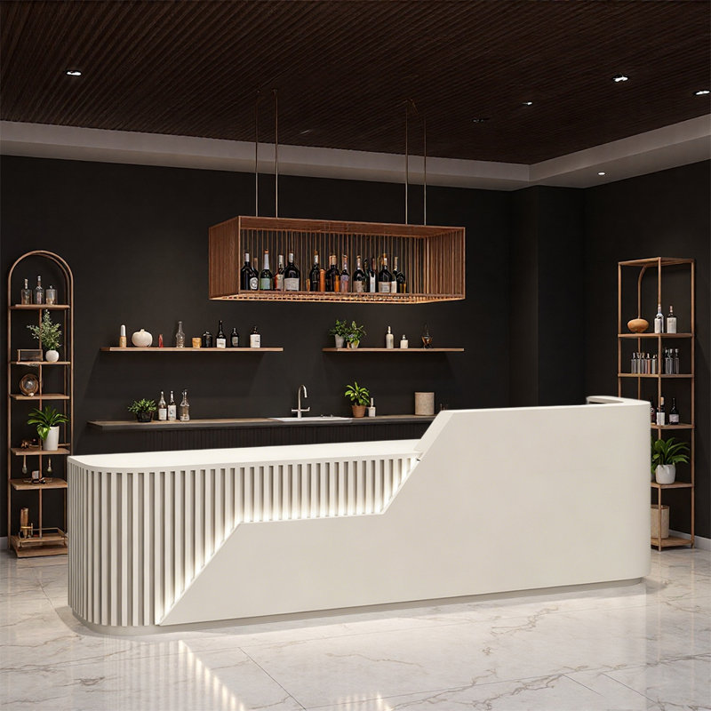 Comptoir de bar élégant Elegance, Beige