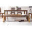 Jimena Mango Square Wood Top Dining Table with Wood Base-101243833