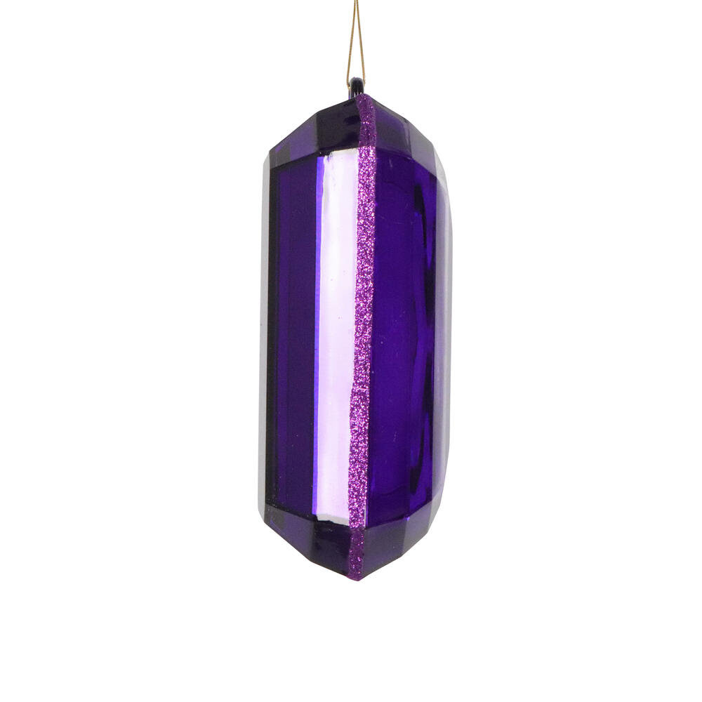 8" Shatterproof Holiday Ornament, Purple