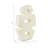 Modern Glam Pottery & Terracotta Abstract Sculpture with Textured Geometric Design.-560737490