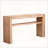 Rustic Solid Wood Console Table with Storage Shelf