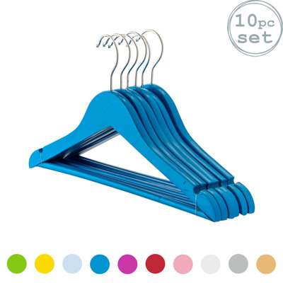 Harbour Housewares - Wooden Children's Coat Hangers