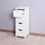 Armoire de rangement pour salle de bain, armoire autoportante