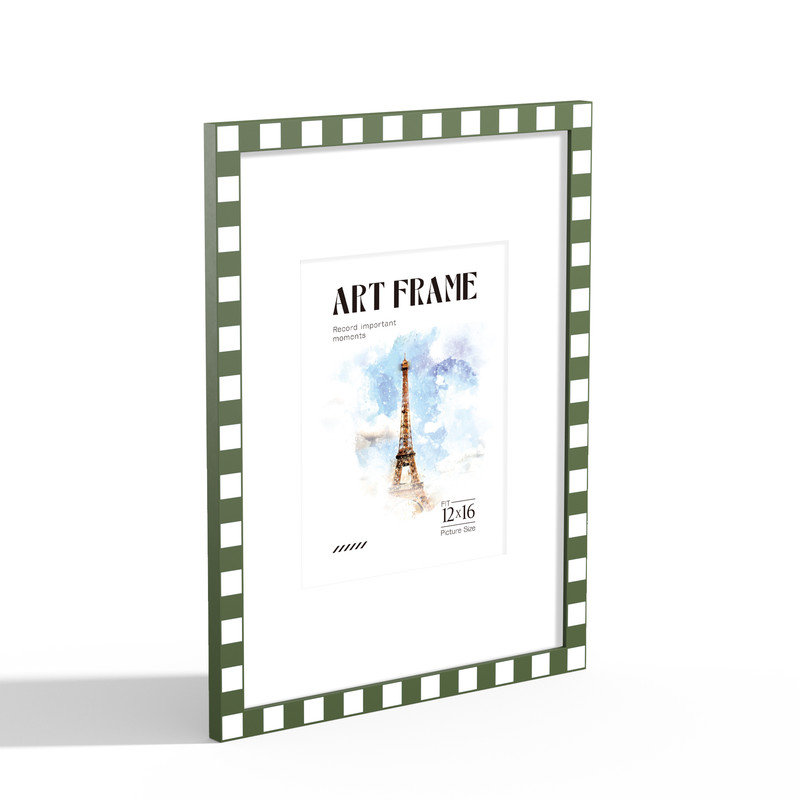 Picture Frame, Green, 12" x 16"