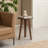 Chrisalynn Solid Wood Round End Table