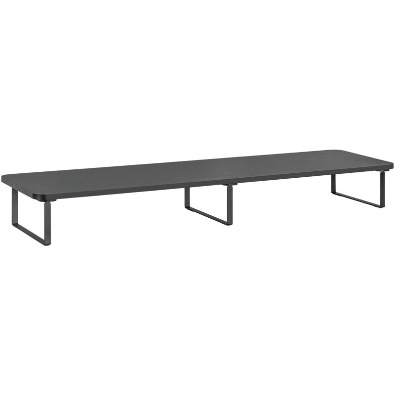 Quick-Install Monitor Laptop Riser, Black