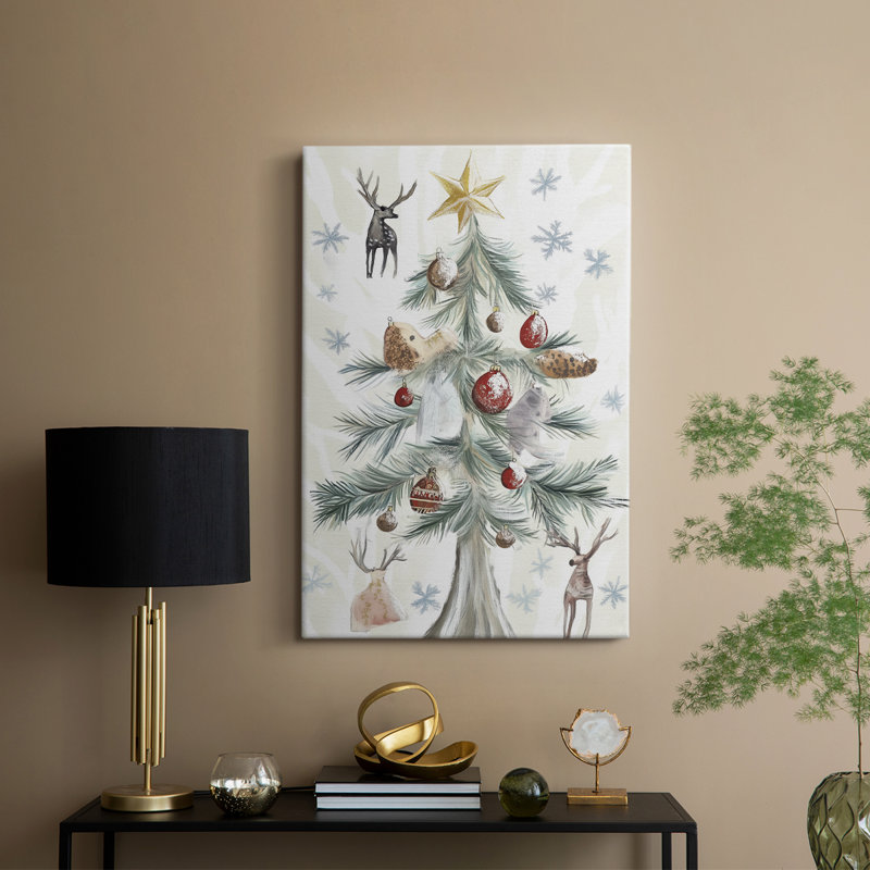Art des Fêtes de Noël - Cccxiii, H 18 po x l 12 po