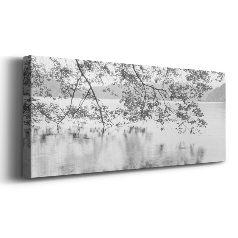 Lake Crescent - Toile tendue avec châssis, H 8 po x l 20 po x P 1,5 po