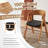 4 Solid Wood Upholstered Dining Armchairs-1138066213-1138066209