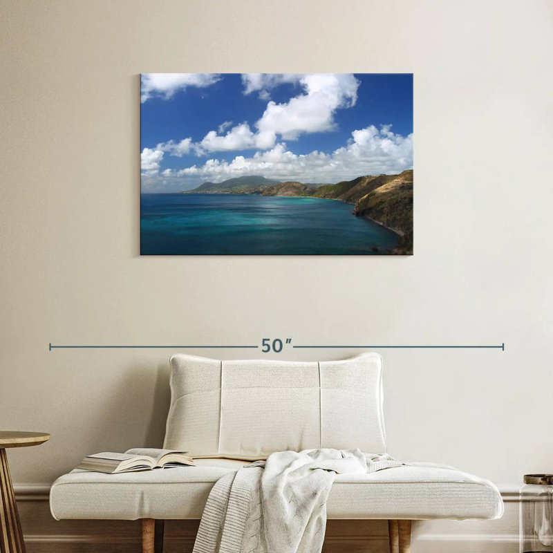 Nicci Saint Kitts Coastline, H 24 po x l 36 po