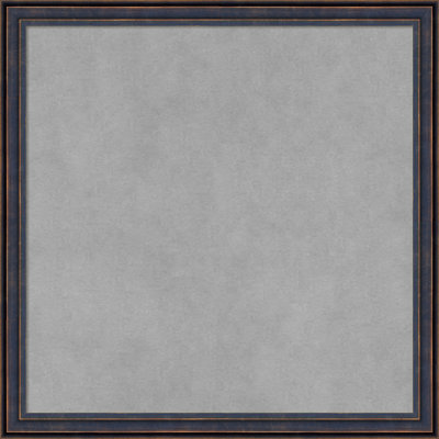 Tableau magnétique à cadre arrondi bronze foncé