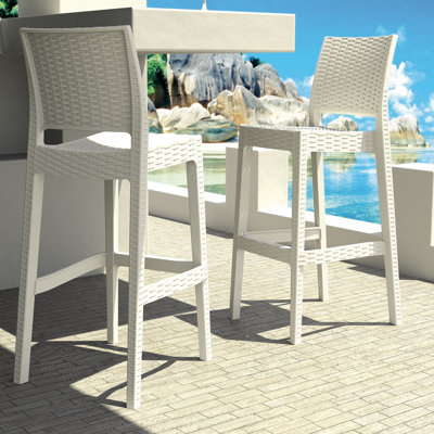 Mcgruder Outdoor 29.5'' Bar Stool