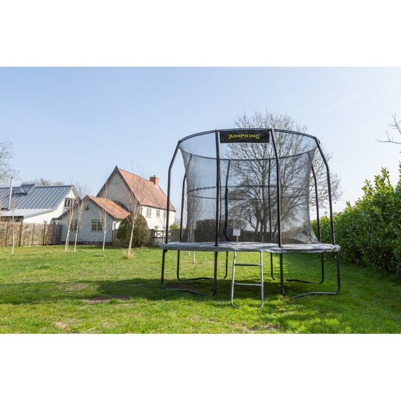 7ft x 10ft JumpKing Oval Combo Pro Trampoline with Safety Enclosure