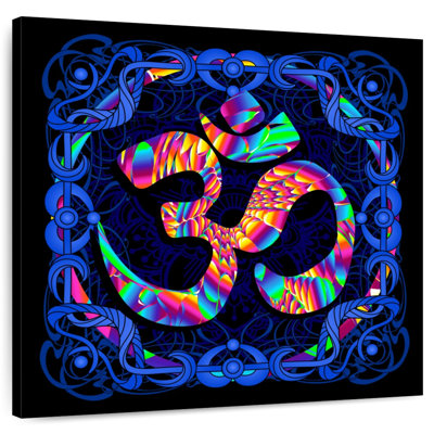 Adella Psychedelic Om Symbol