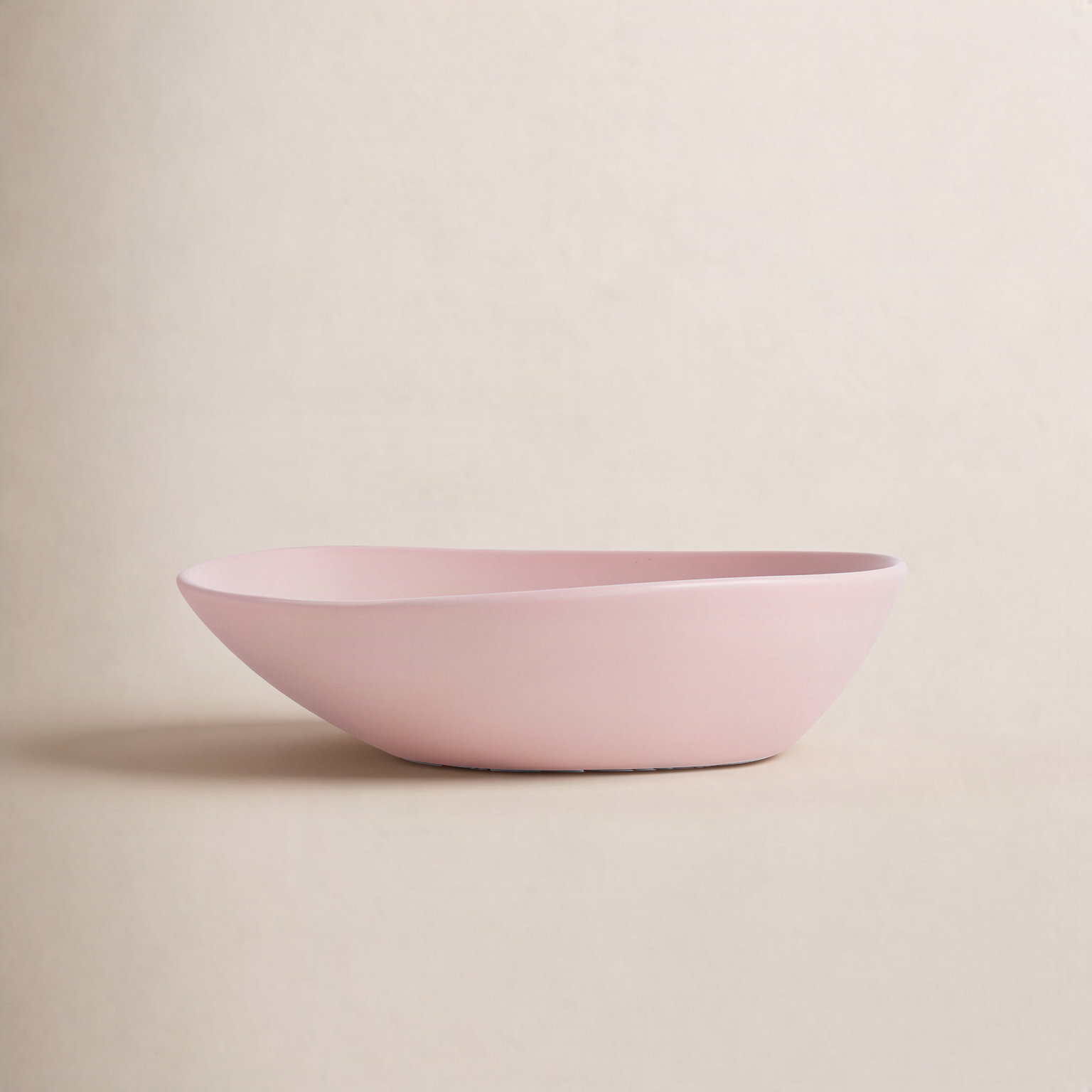 Delilah Porcelain Dessert Bowl, Blush