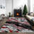 Galaxy Series Abrstract Black/Gray/Ivory/Beige Area Rug-1007492176