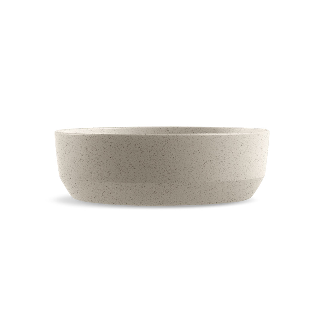 Tarhong Bevel Coral, Wheat PP, Medium, 6.4”X 2”/ 3.25 Cups (Set of 2) Abode Homewares
