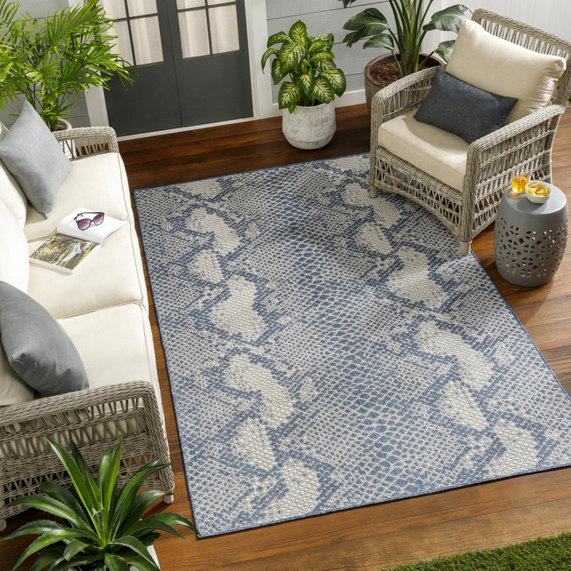 Animal Print Rug, Rectangle 5'3" x 7'