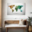 Carte du monde abstrait moderne Aliaz-107716127