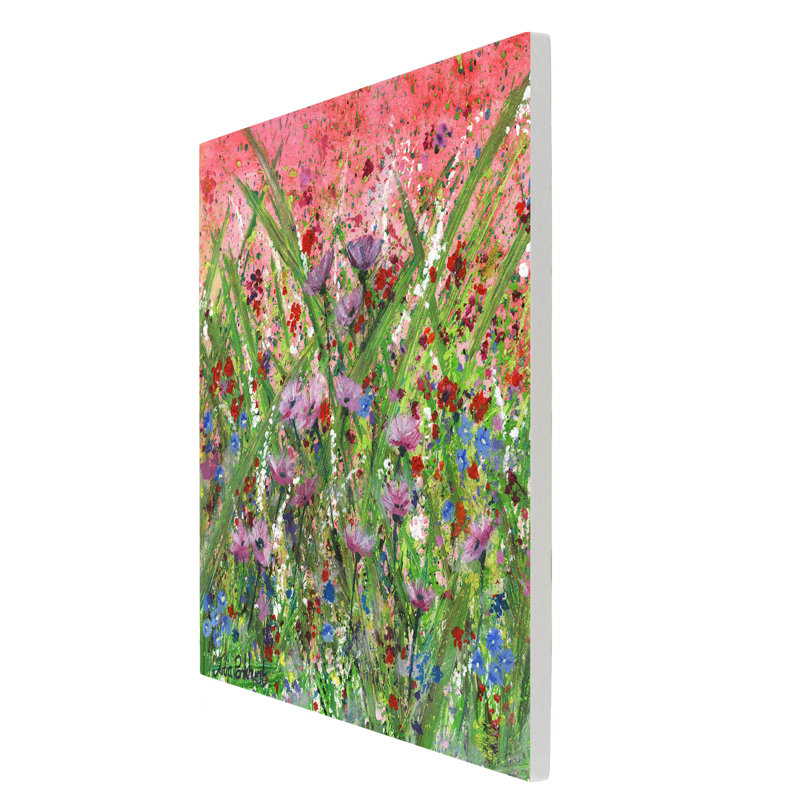 PANKHURST GALLERY Traditional Plants & Flowers Wall Decor on Ceramic