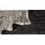 Rapture Striped Cotton Silver Gray/Black Area Rug-53923905