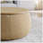 Upholstered Coffee Table With Ottoman-2047983034-2047983031