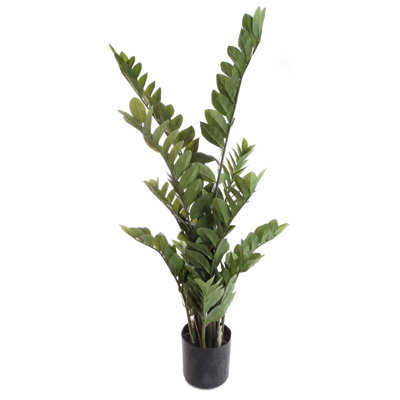 43" Artificial Zamifolia Bush In Pot - Realistic Indoor Greenery For Home & Office Decor Pack Of 2