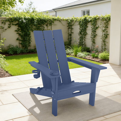 Chaise Adirondack pliante pour l'extérieur 