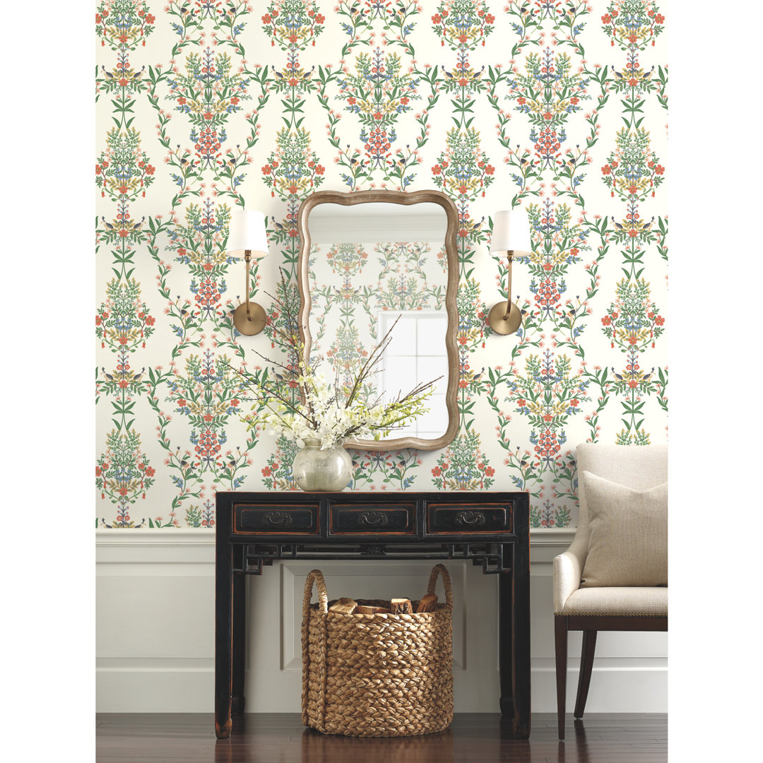 Luxembourg 27" L x 27" W Smooth Wallpaper Roll Rifle Paper Co. 