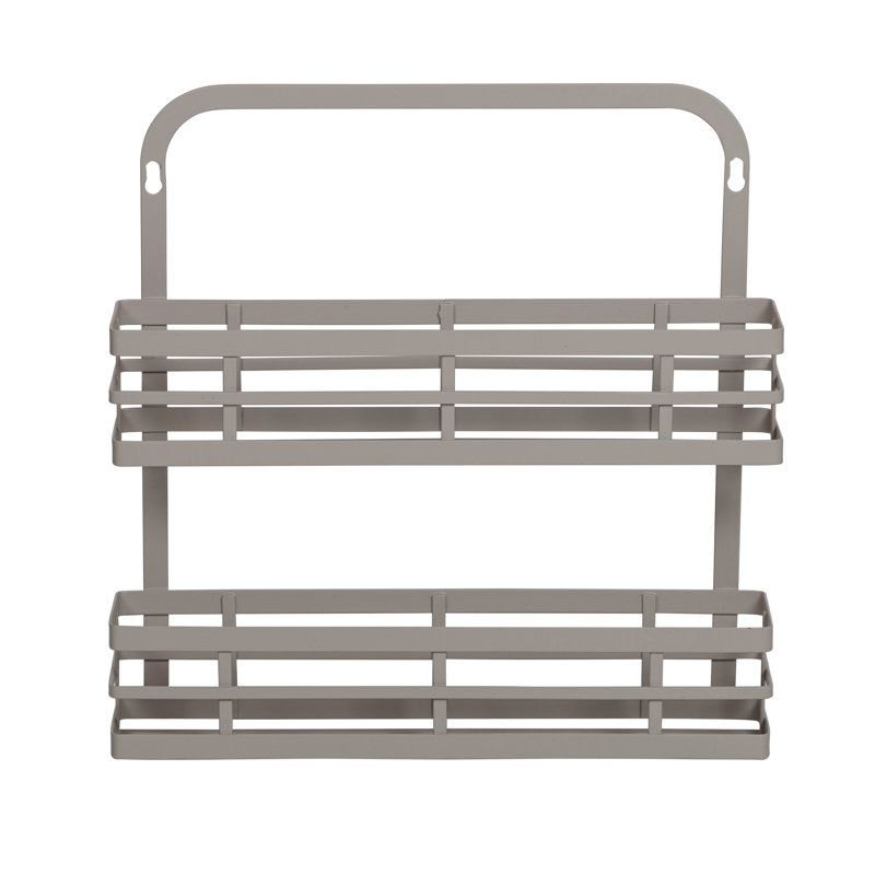 10 Jar Spice Rack, Gray