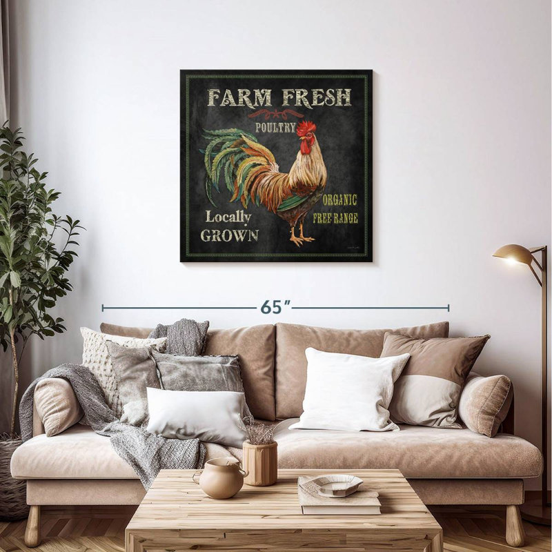 Coq frais Crowle Farm, H 36 po x l 36 po