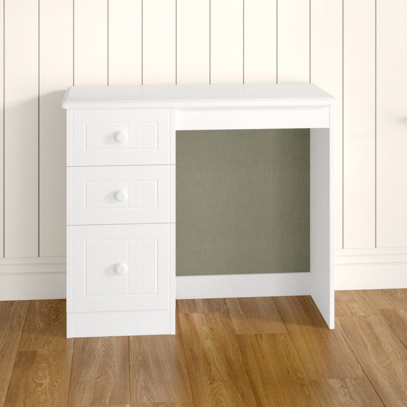 Fully Assembled Saxena Dressing Table, White
