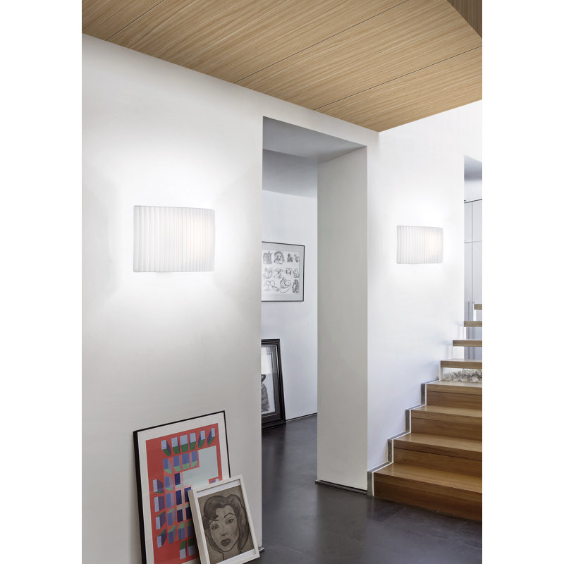 Wall Street 1 - Light Armed Sconce, Cotton