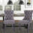 Tufted Velvet Wing Back Side Dining Chairs-747323165-747323155