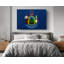 Maine State Flag USA Flags Edition, impression sur toile, décoration murale-1332429121