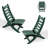 Alexeya Foldable Outdoor Adirondack Chair-237069756
